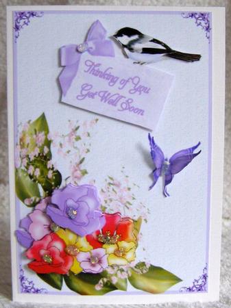Floral Get Well by Margaret McCartney