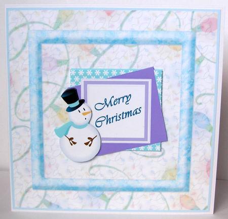 Snowman Says Merry Christmas by Margaret McCartney