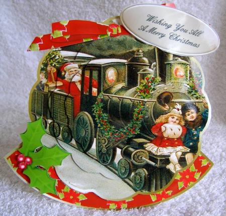 Wobbling Christmas - Santa Express by Margaret McCartney