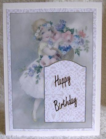 Vintage Background by Margaret McCartney