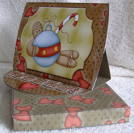 Bow Front Easel Kit - Warm at Heart by Margaret McCartney