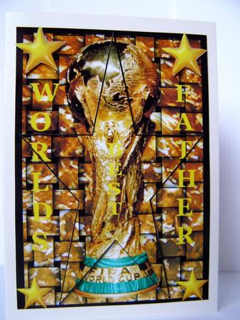 World Cup Star Card Front by Margaret McCartney