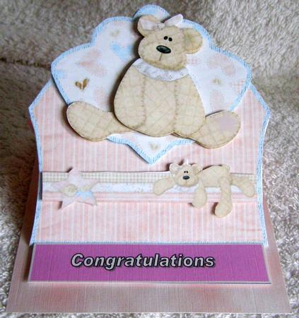 Baby Girl Bear by Margaret McCartney