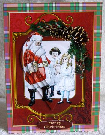 Santa's Children with Teardrop Pyramage by Margaret McCartney