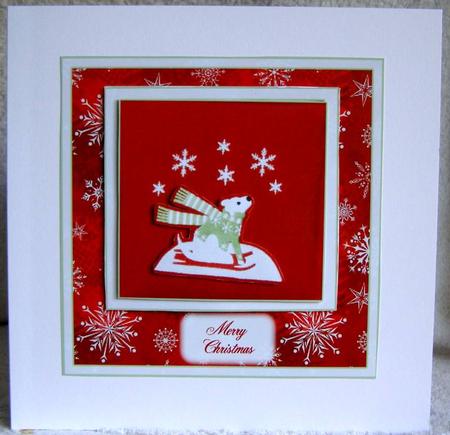 Sledging Polar Bear by Margaret McCartney
