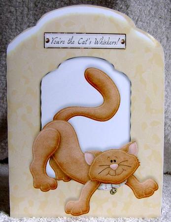The Cats Whiskers Scalloped Top Quick Card by Margaret McCartney