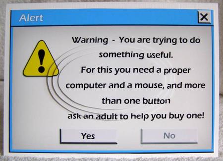 A5 Novelty Fun Computer Greetings Oval Pyramage Topper by Margaret McCartney