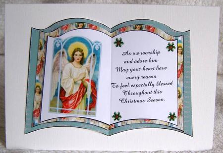 Heavenly Angel Open Book by Margaret McCartney