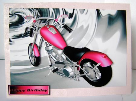 Pink Mean Machine,with Special Effects by Margaret McCartney