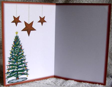 Xmas Tree & Stars 1 by Margaret McCartney
