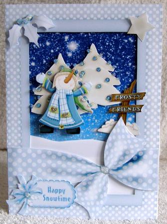 Mr Frosty's Snowtime A4 Card Kit by Margaret McCartney