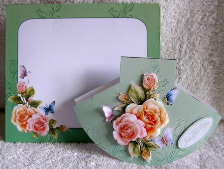 Rosieglow Rocker Card Kit by Margaret McCartney