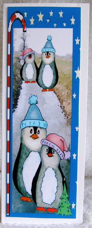 Come on In-the Water's Frozen Penguin Quick Card with Insert by Margaret McCartney