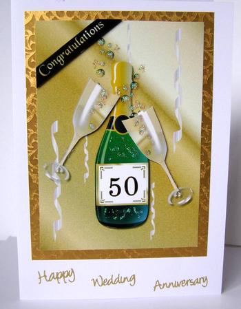 Cheers Decoupage Quick Card Front by Margaret McCartney