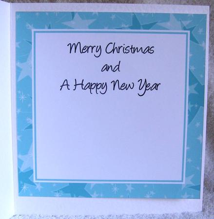 7 x 7 Pastel Stars Christmas Inserts by Margaret McCartney