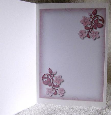 Oval Cross in Pink A4 Insert by Margaret McCartney
