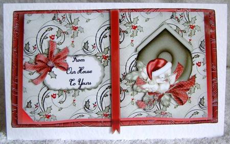 Little Christmas Birdie Book Sheet by Margaret McCartney