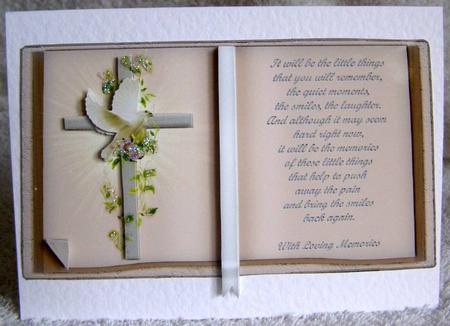 Loving Memories Open Book Sheet by Margaret McCartney