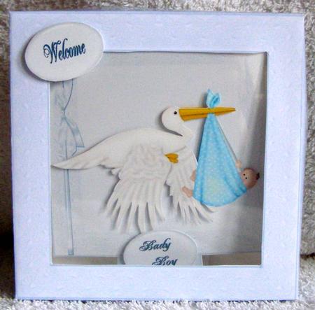 Baby Boy Window Box Kit by Margaret McCartney