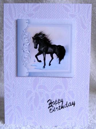Lilac Lace Background #2 by Margaret McCartney