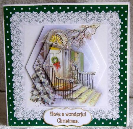 Christmas Door2 by Margaret McCartney