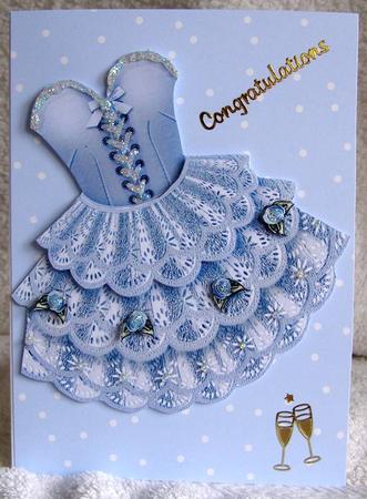 Pretty Dresses Decoupage by Margaret McCartney