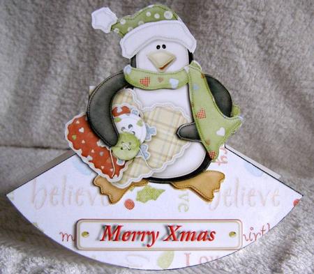 Penguin with Heart Full of Love by Margaret McCartney