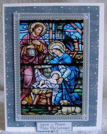 Stained Glass Window by Margaret McCartney