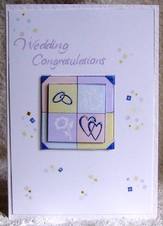 Wedding Congratulations by Margaret McCartney