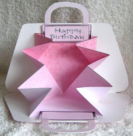 Pink Brocade Handbag Kit by Margaret McCartney