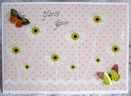 Daisy Backing Paper by Margaret McCartney