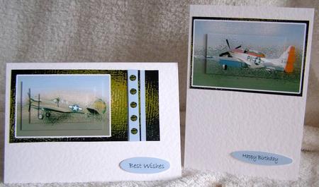 In the Air Planes 2 Card Sheet by Margaret McCartney