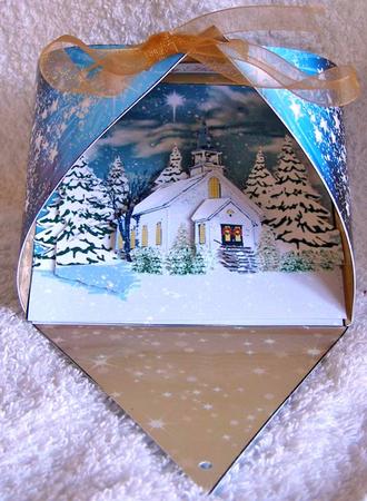 Little Country Church 'christmas Surprise' Card Kit by Margaret McCartney