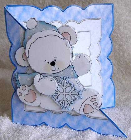 Snowflake Bear All in One Over the Edge by Margaret McCartney