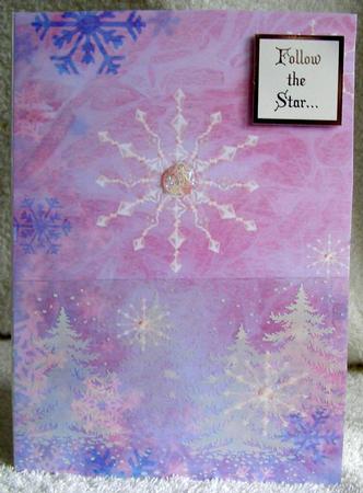 Snowlflake Backing Paper by Margaret McCartney