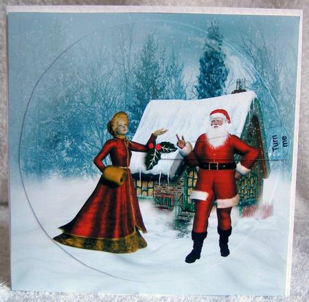Mrs & Mr Santa - Turn Me by Margaret McCartney