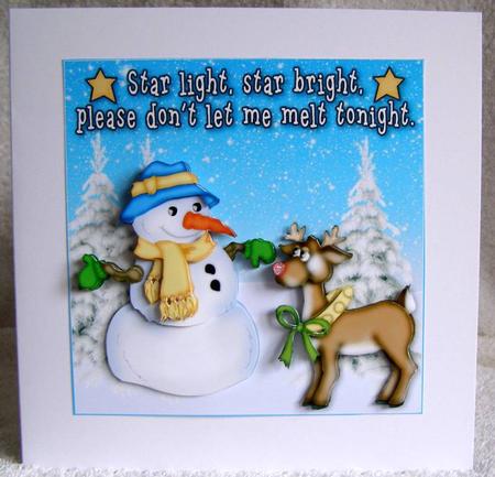 Starlight Starbright Snowman by Margaret McCartney