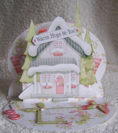 Mr and Mrs Warm Hugs 3D Mini Stepper by Margaret McCartney