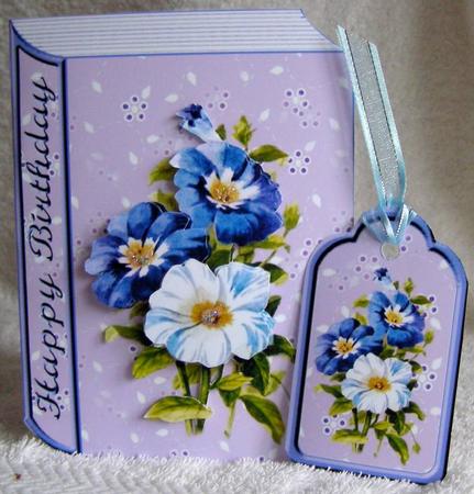 Birthday Floral Book by Margaret McCartney