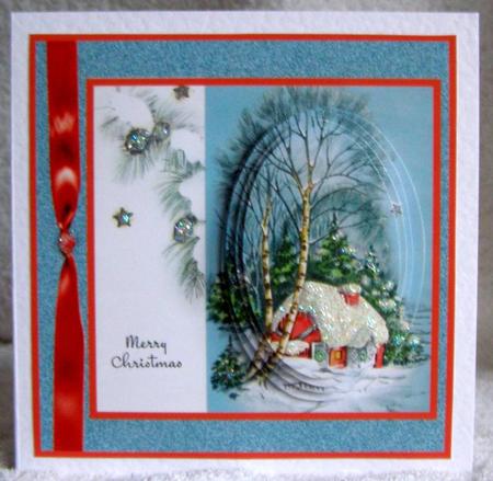 Vintage Winter Scene by Margaret McCartney