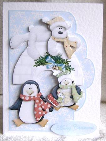 Polar Friends Scallop Edge by Margaret McCartney