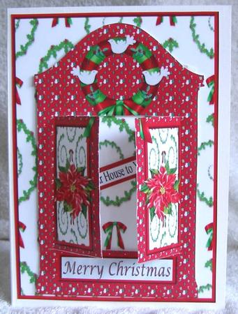 Christmas Door by Margaret McCartney