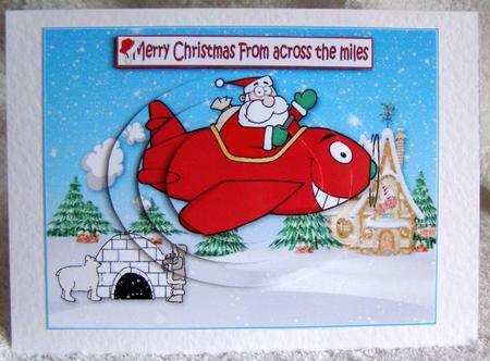 Christmas Across the Miles Oval Pyramid by Margaret McCartney