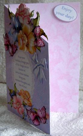 Dark Pink Rose Paper by Margaret McCartney
