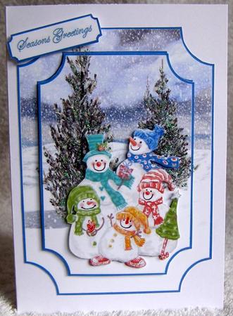 Snow Family by Margaret McCartney