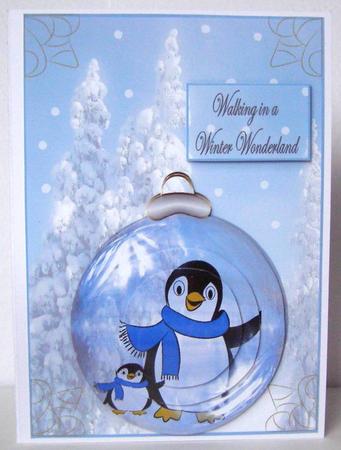 Winter Wonderland Penguins by Margaret McCartney