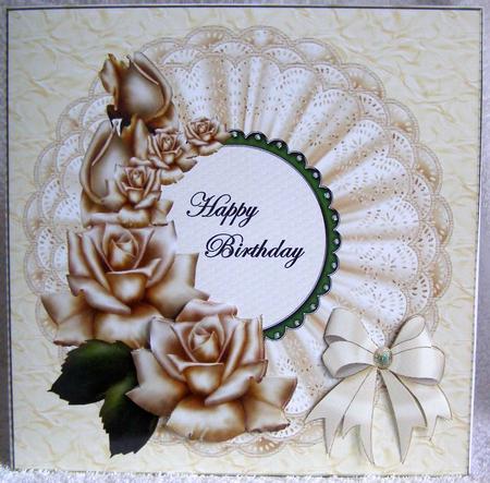 Elegant Cream Roses Beauty by Margaret McCartney