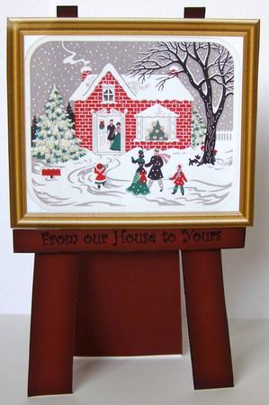 From Our House Easel by Margaret McCartney