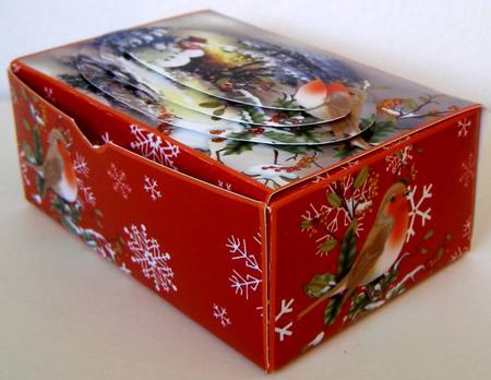Little Boxes - Snowman & the Robin by Margaret McCartney