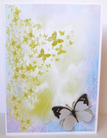 Butterfly Paper Lemon and Lime by Margaret McCartney